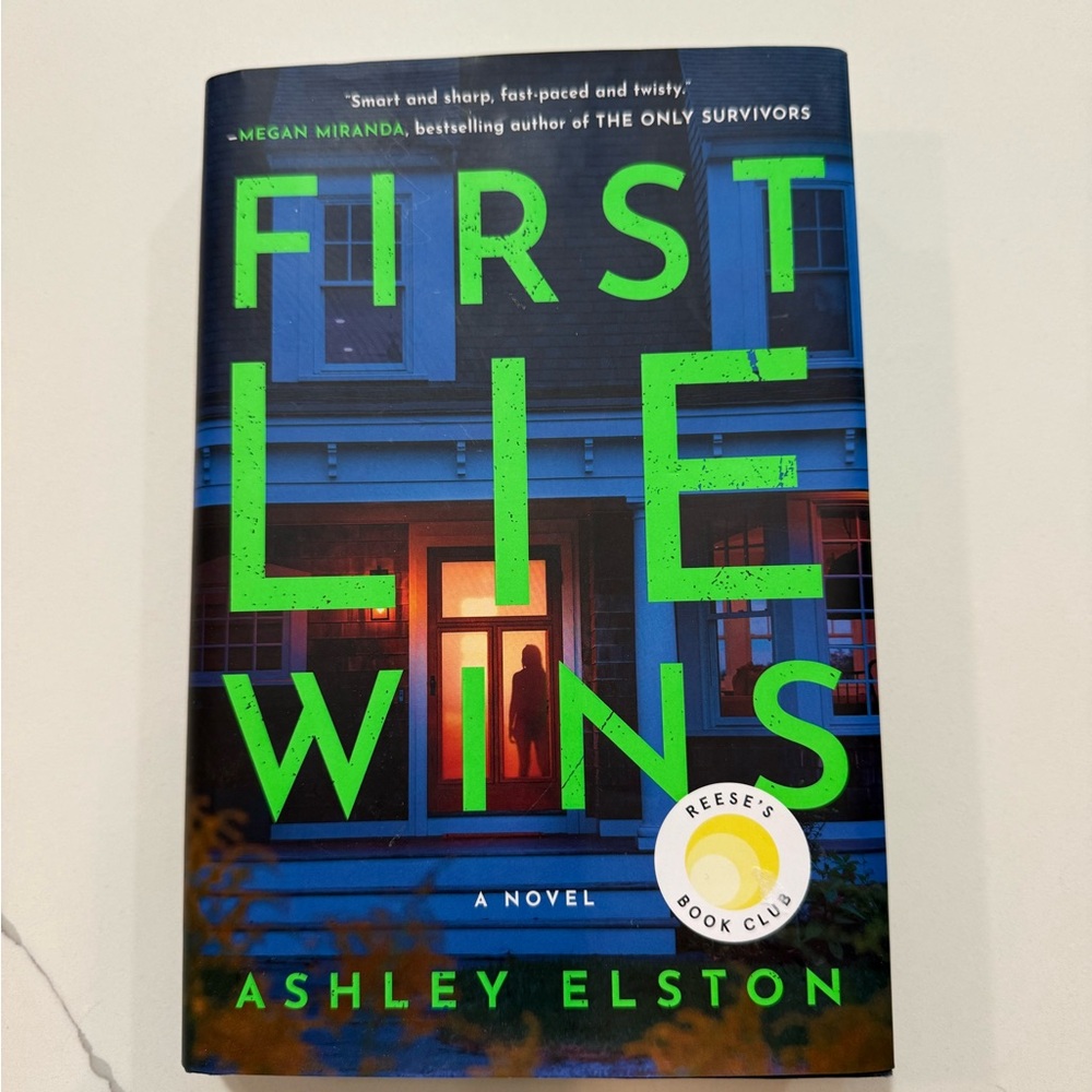 First Lie Wins by Ashley Elston - Hardcover - NEW